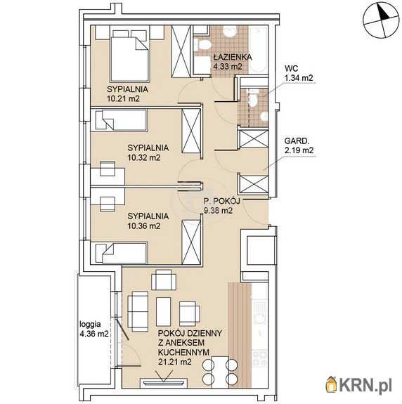 Mieszkanie  na sprzedaż, 4 pokojowe, Wrocław, Psie Pole/Zakrzów, ul. Odolanowska