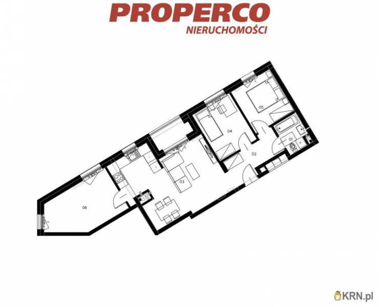 Kielce, ul. Bohaterów Warszawy, Mieszkanie  na sprzedaż, 4 pokojowe