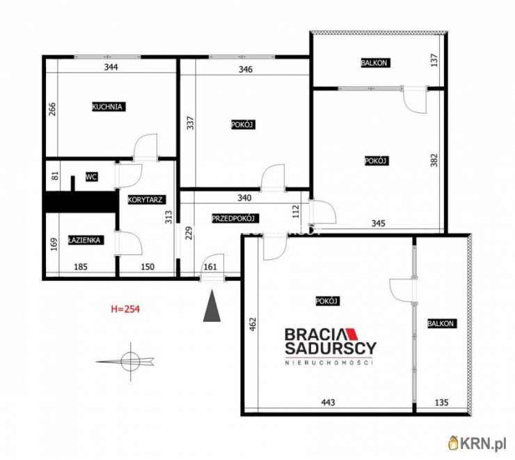 Kraków, Bieżanów-Prokocim, ul. Aleksandry, Mieszkanie  na sprzedaż, 3 pokojowe