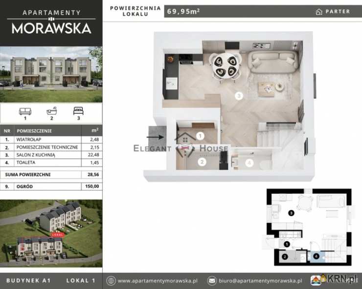 Warszawa, Wawer, ul. , 4 pokojowe, Mieszkanie  na sprzedaż