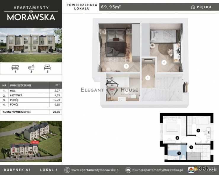 4 pokojowe, Warszawa, Wawer, ul. , Mieszkanie  na sprzedaż