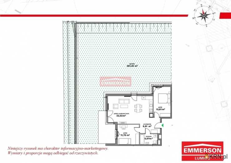 3 pokojowe, Kraków, Bronowice, ul. , Mieszkanie  na sprzedaż