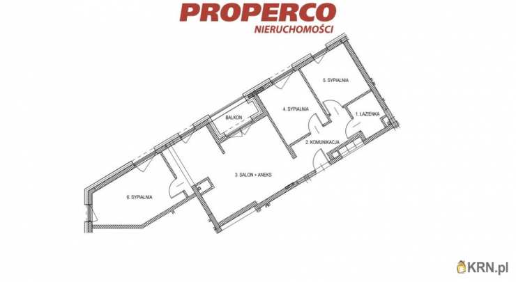 Kielce, ul. Bohaterów Warszawy, Mieszkanie  na sprzedaż, 4 pokojowe