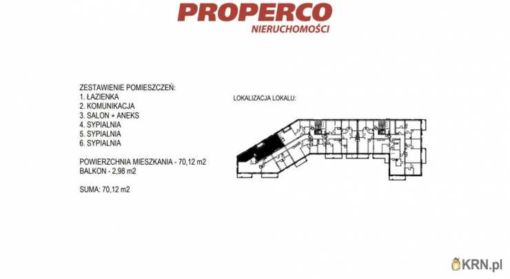Kielce, ul. Bohaterów Warszawy, 4 pokojowe, Mieszkanie  na sprzedaż