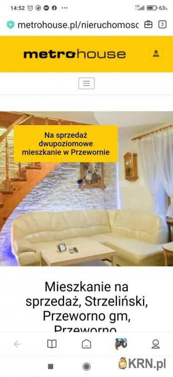 2 pokojowe, Przeworno, ul. , Mieszkanie  na sprzedaż