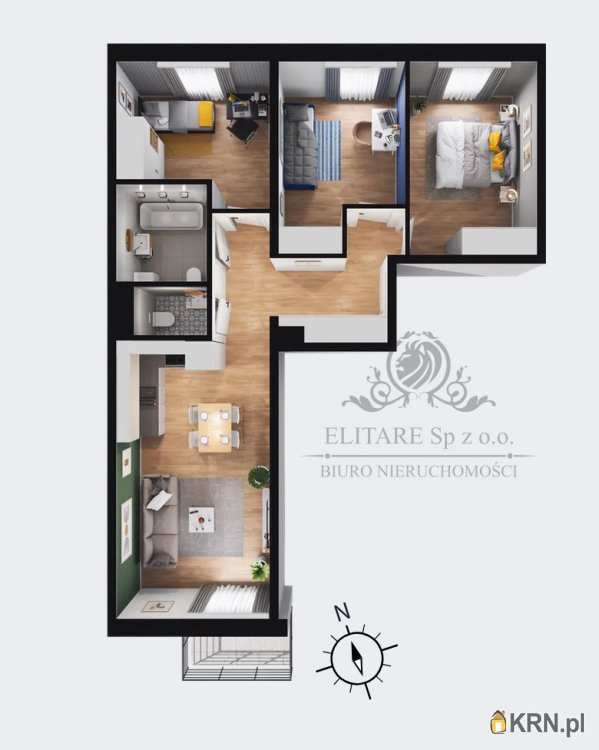 Elitare Sp. z o.o.   , Mieszkanie  na sprzedaż, Wrocław, Krzyki, ul. 