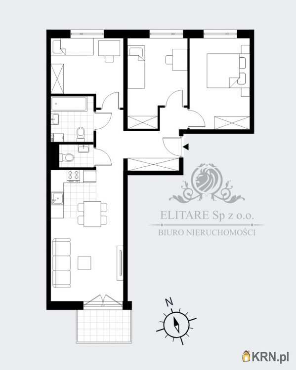 Mieszkanie  na sprzedaż, Wrocław, Krzyki, ul. , 4 pokojowe