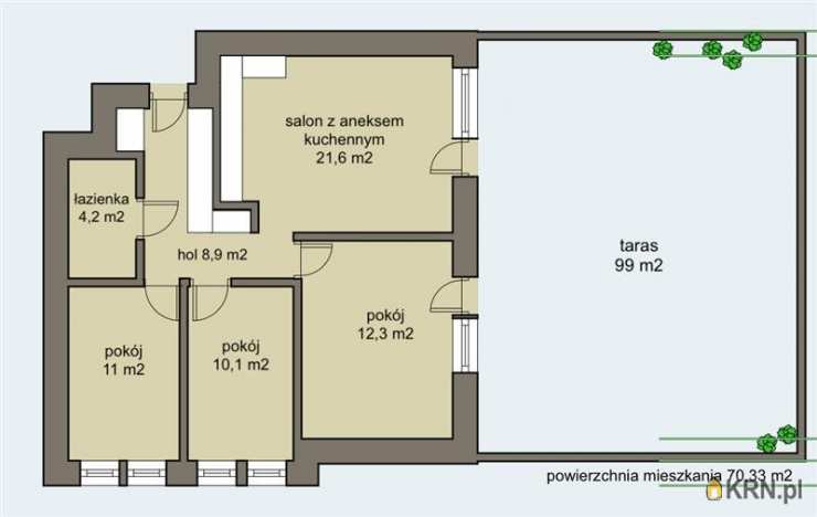 4 pokojowe, Rumia, ul. Kosynierów, Mieszkanie  do wynajęcia