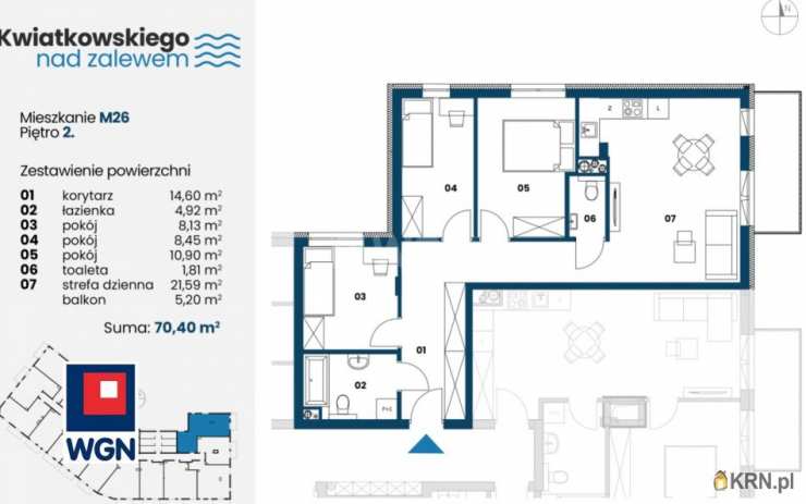 Mieszkanie  na sprzedaż, 4 pokojowe, Nowa Dęba, ul. 