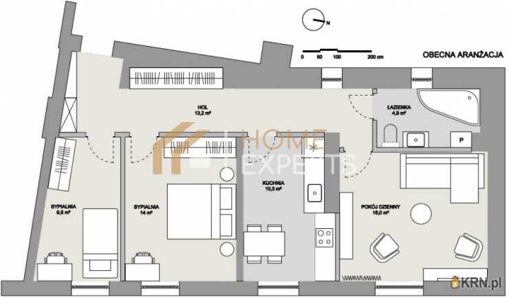 Mieszkanie  na sprzedaż, Gdańsk, Wrzeszcz Górny, ul. A. Lendziona, 3 pokojowe