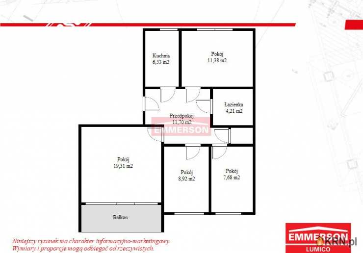 Skawina, ul. , Mieszkanie  na sprzedaż, 4 pokojowe