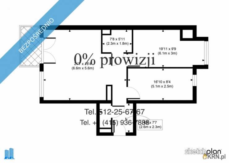 Mieszkanie  na sprzedaż, 3 pokojowe, Warszawa, Mokotów, ul. J. P. Woronicza