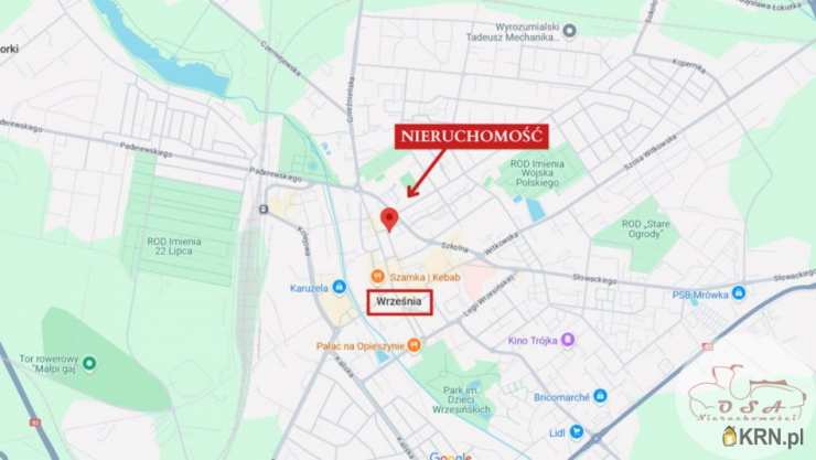 2 pokojowe, Września, ul. , Mieszkanie  na sprzedaż