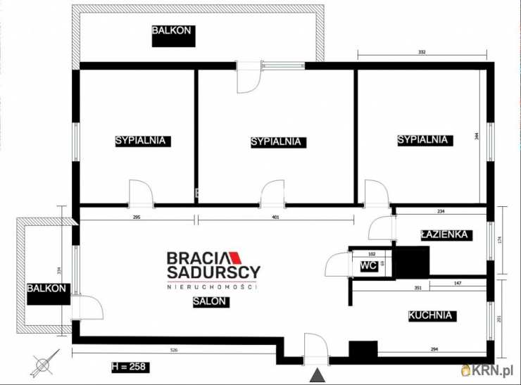 Kraków, Zwierzyniec, ul. rtm. Z. Dunin-Wąsowicza, Mieszkanie  na sprzedaż, 4 pokojowe