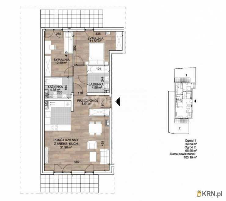 3 pokojowe, Mieszkanie  na sprzedaż, Sobótka, ul. Armii Krajowej
