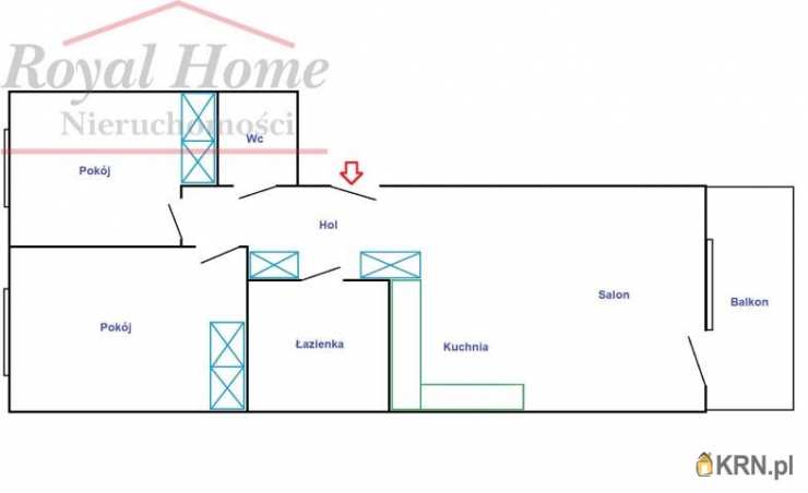 Wrocław, Śródmieście, ul. Księcia Witolda, Mieszkanie  do wynajęcia, 3 pokojowe