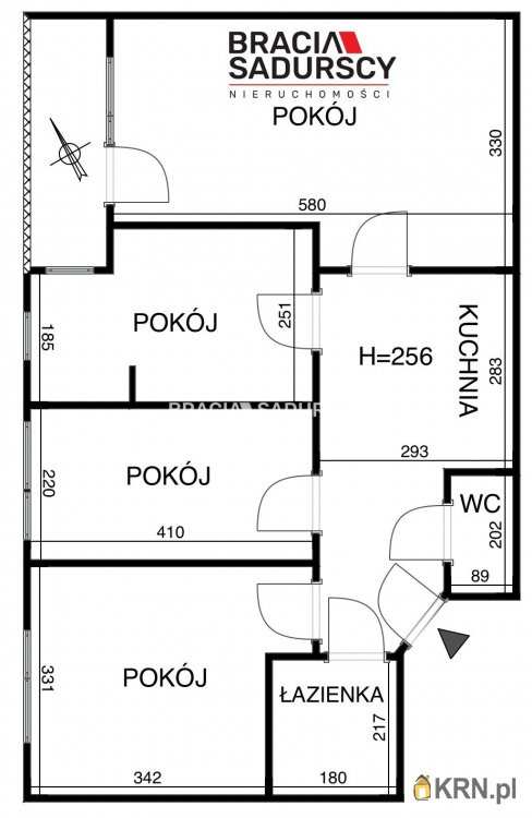 4 pokojowe, Mieszkanie  na sprzedaż, Kraków, Łagiewniki/Borek Fałęcki, ul. Zakopiańska