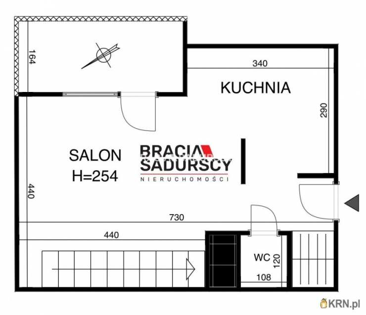 Mieszkanie  na sprzedaż, Kraków, Dębniki/Ruczaj, ul. Chmieleniec, 3 pokojowe