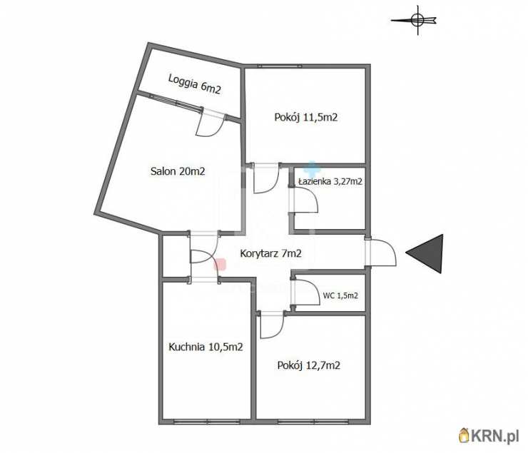 3 pokojowe, Mieszkanie  na sprzedaż, Warszawa, Bemowo, ul. K. Miarki