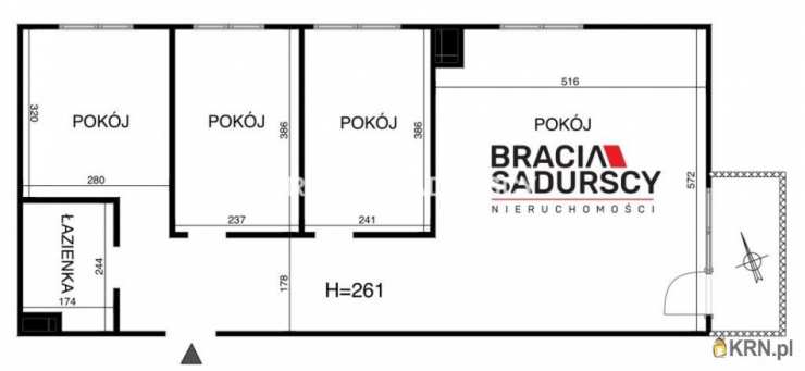 Mieszkanie  na sprzedaż, Kraków, Czyżyny, ul. Strumyk, 4 pokojowe