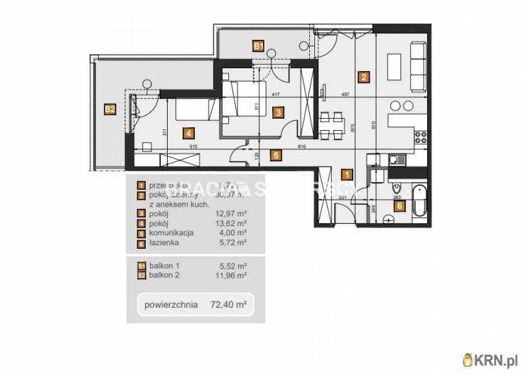 Kraków, Dębniki, ul. dr. J. Babińskiego, Mieszkanie  na sprzedaż, 3 pokojowe