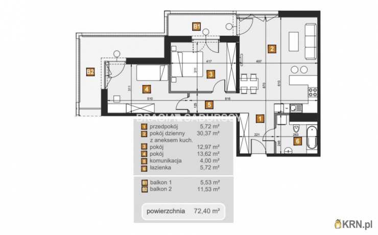 Bracia Sadurscy Oddział BS2 Rynek Pierwotny, Mieszkanie  na sprzedaż, Kraków, Dębniki, ul. dr. J. Babińskiego