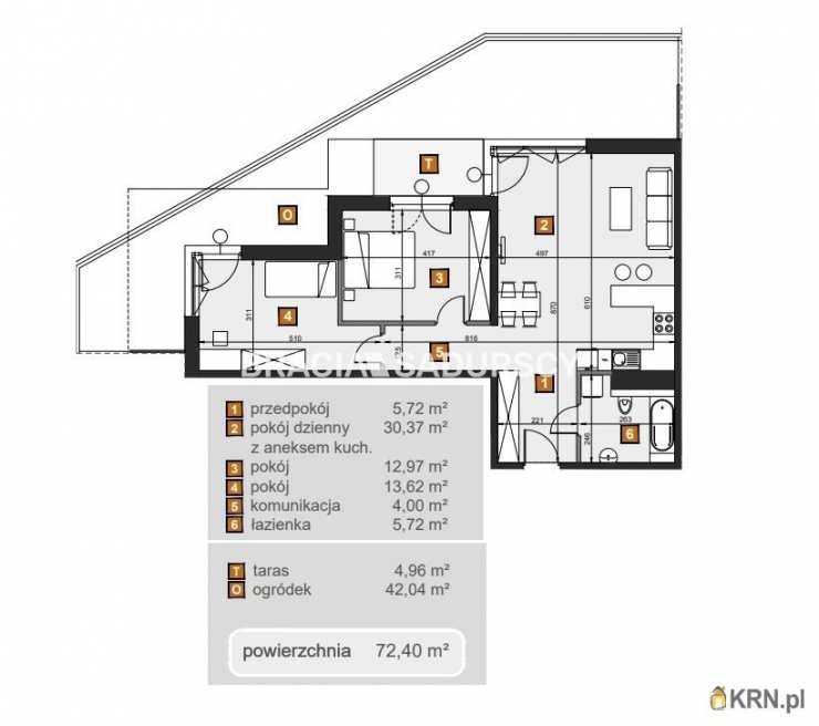 Kraków, Dębniki, ul. dr. J. Babińskiego, Mieszkanie  na sprzedaż, 3 pokojowe