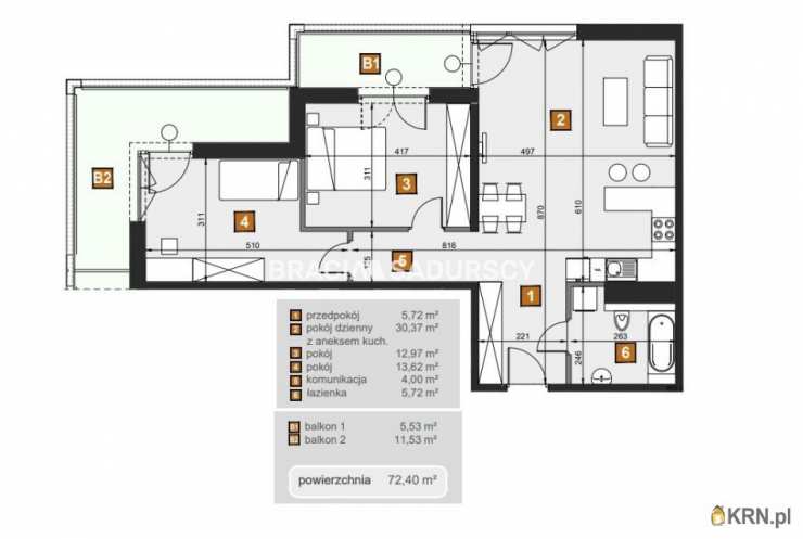 Kraków, Dębniki, ul. dr. J. Babińskiego, Mieszkanie  na sprzedaż, 2 pokojowe