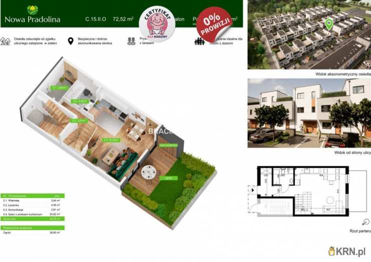 Mieszkanie  na sprzedaż, Tarnów, Zabłocie, ul. Skrzyszowska, 4 pokojowe