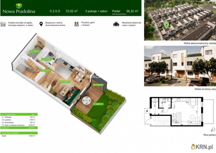 Mieszkanie  na sprzedaż, 4 pokojowe, Tarnów, Zabłocie, ul. Skrzyszowska