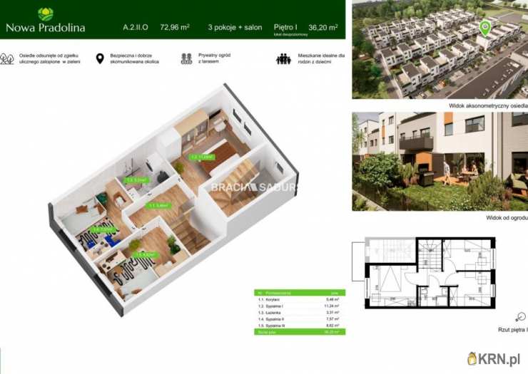 Tarnów, Zabłocie, ul. Skrzyszowska, 4 pokojowe, Mieszkanie  na sprzedaż