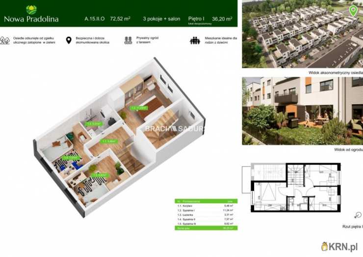 Tarnów, Zabłocie, ul. Skrzyszowska, 4 pokojowe, Mieszkanie  na sprzedaż