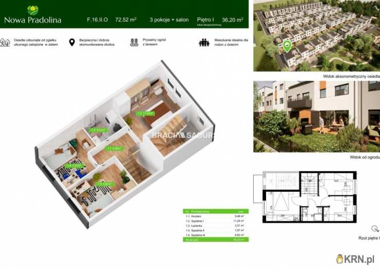 Tarnów, Zabłocie, ul. Skrzyszowska, Mieszkanie  na sprzedaż, 4 pokojowe