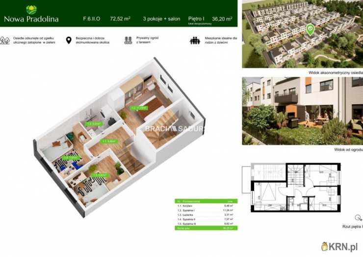 Tarnów, Zabłocie, ul. Skrzyszowska, 4 pokojowe, Mieszkanie  na sprzedaż