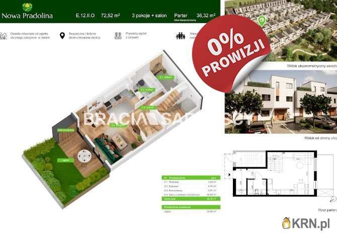 Mieszkanie  na sprzedaż, Tarnów, Zabłocie, ul. Skrzyszowska, 4 pokojowe