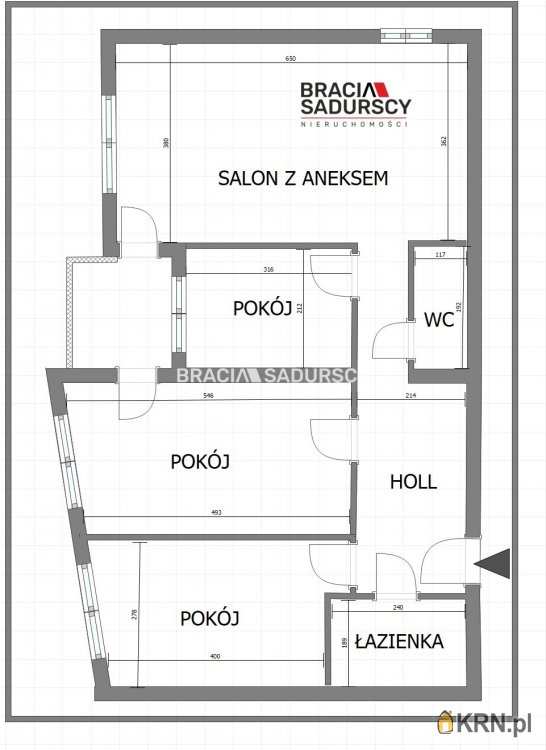 Kraków, Podgórze/Rybitwy, ul. F. Wrobela, Mieszkanie  na sprzedaż, 4 pokojowe