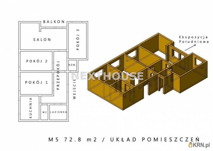 Świętochłowice, ul. , 4 pokojowe, Mieszkanie  na sprzedaż