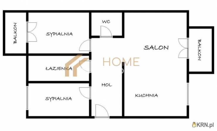 Gdańsk, Piecki-Migowo, ul. Myśliwska, Mieszkanie  na sprzedaż, 3 pokojowe