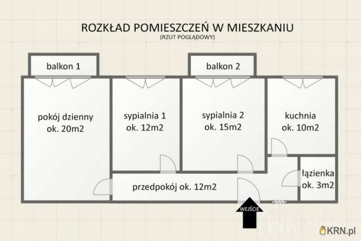 Poznań, Jeżyce, ul. Polna, 3 pokojowe, Mieszkanie  na sprzedaż