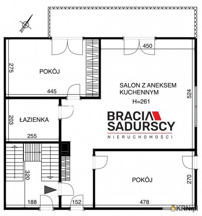 Modlnica, ul. Wierzbowa, Mieszkanie  na sprzedaż, 3 pokojowe