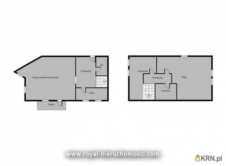 3 pokojowe, Koszalin, Rokosowo, ul. Kalinowa, Mieszkanie  na sprzedaż