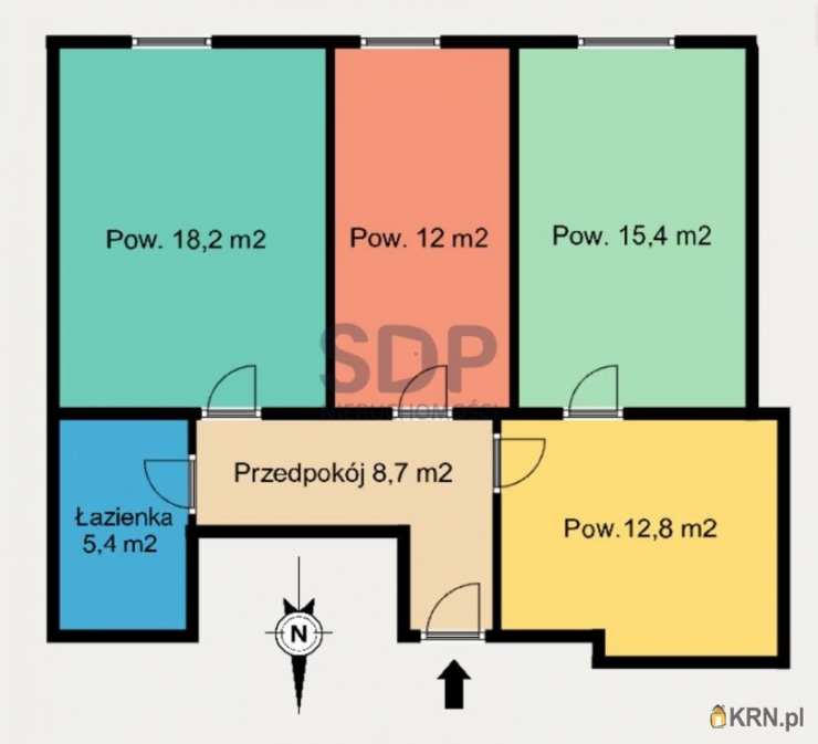 Wrocław, Fabryczna/Leśnica, ul. Dolnobrzeska, 3 pokojowe, Mieszkanie  na sprzedaż