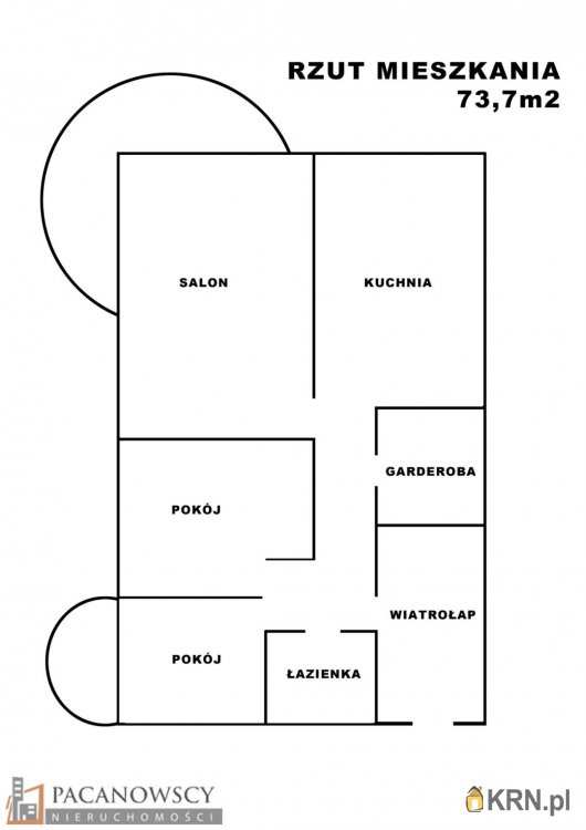 3 pokojowe, Kraków, Prądnik Czerwony, ul. , Mieszkanie  na sprzedaż