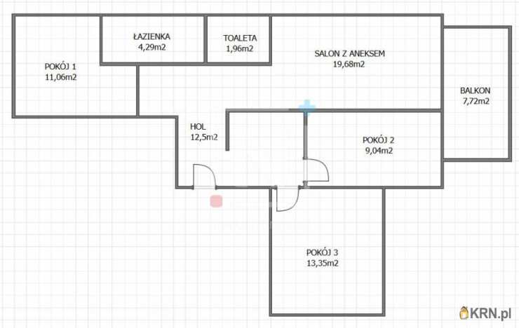 4 pokojowe, Mieszkanie  na sprzedaż, Warszawa, Włochy/Raków, ul. 