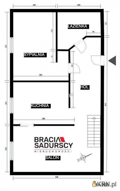 3 pokojowe, Mieszkanie  na sprzedaż, Wieliczka, ul. Krakowska