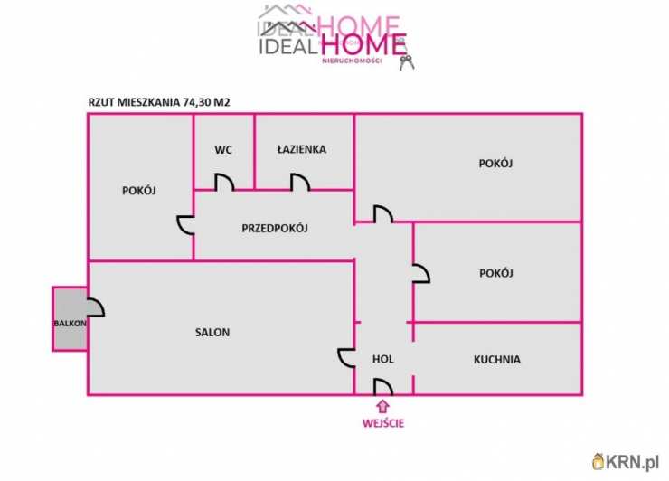 4 pokojowe, Rzeszów, ul. , Mieszkanie  na sprzedaż
