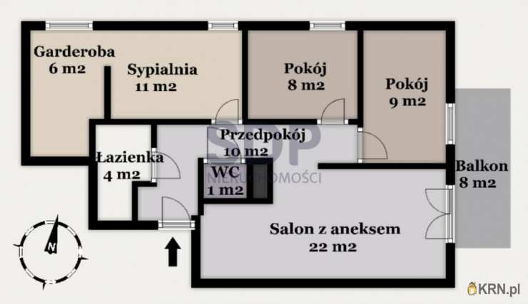 Mieszkanie  na sprzedaż, 4 pokojowe, Wrocław, Śródmieście, ul. Rychtalska