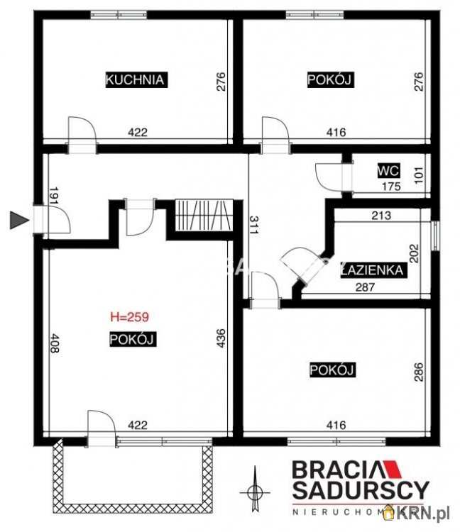 3 pokojowe, Mieszkanie  na sprzedaż, Kraków, Prądnik Czerwony, ul. Jezuitów