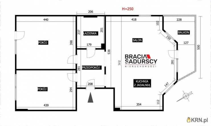 Kraków, Dębniki, ul. Babinicza, 3 pokojowe, Mieszkanie  na sprzedaż