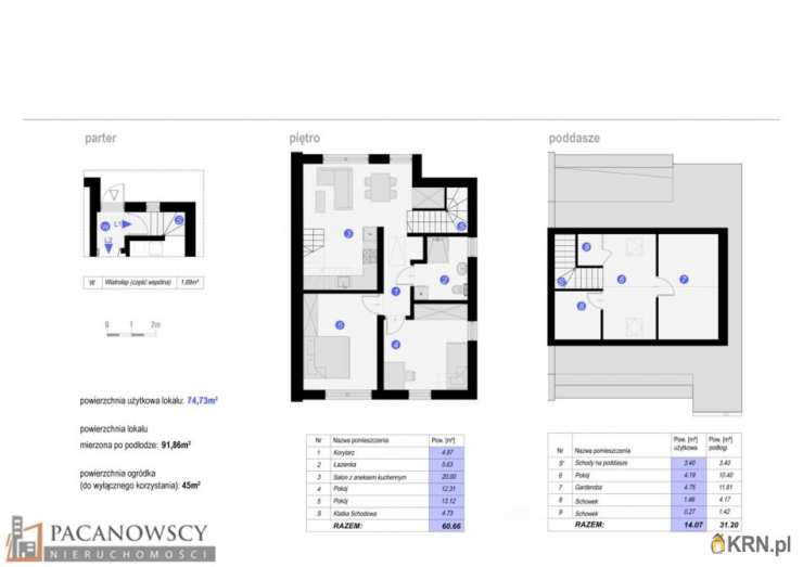 PACANOWSCY NIERUCHOMOŚCI, Mieszkanie  na sprzedaż, Zielonki, ul. 